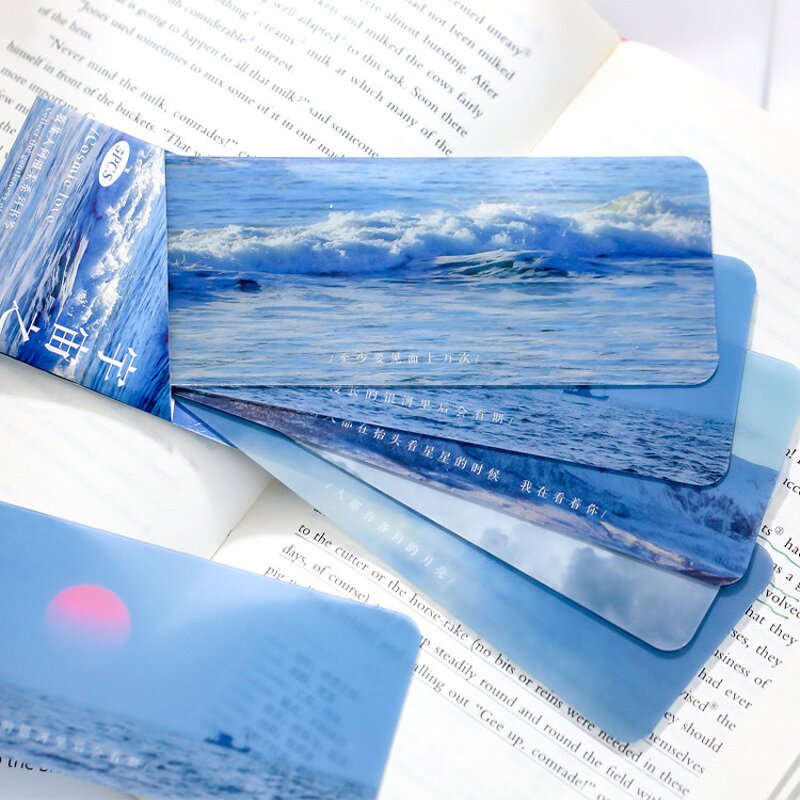 Bookmark Supplier - Custom Transparent PVC Book Page Holder Teacher Gifts