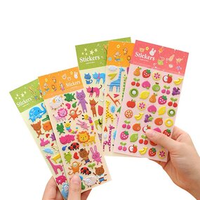 Sticker Sheets Factory - Kids Scrapbooking DIY Custom Logo Fruit Animal
