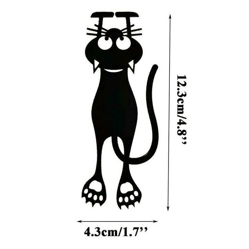 Bookmarks Factory - Cute 3D Cartoon Cat Custom Acrylic Office School Gift