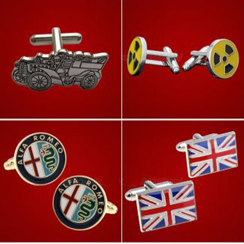 Tie Clip Factory - Wholesale Custom Metal Hard Soft Enamel Cuff Links