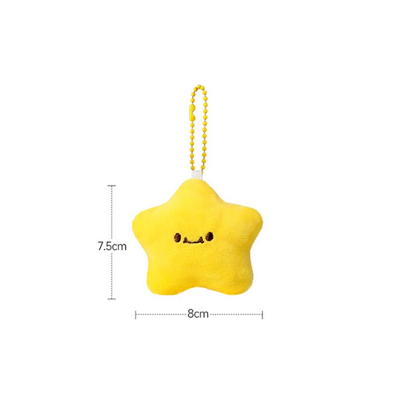 Plush Toy Keychain Manufacturer - Wholesale Cute Stars Stuffed Charm Custom
