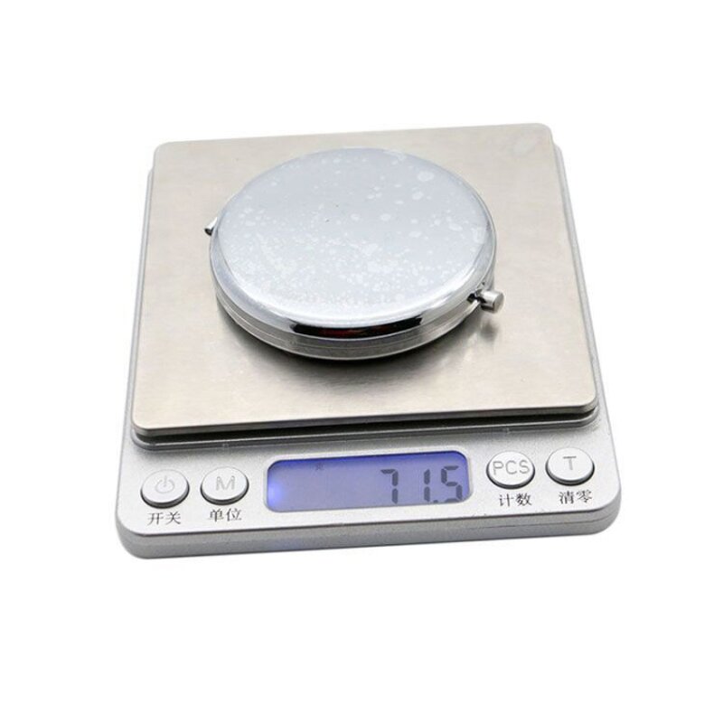 Hand Held Mirror Supplier - Flip Metal Rose Gold Silver Black Custom Engraved