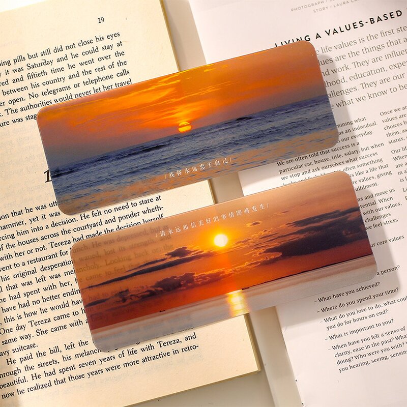Bookmark Supplier - Custom Transparent PVC Book Page Holder Teacher Gifts