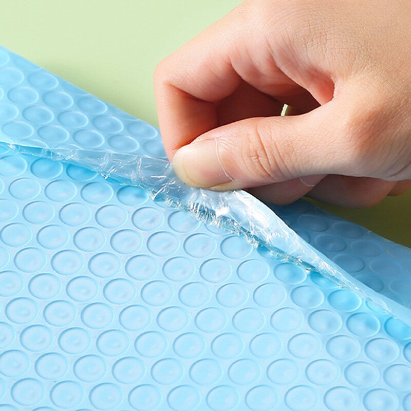 Bubble Mailer Bags Factory - Wholesale Cute Light Blue Poly 6x10 Inch