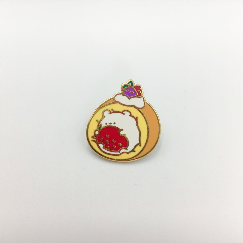 Lapel Pin Manufacturer - Custom Cute Animal Hard Enamel Metal Brooch