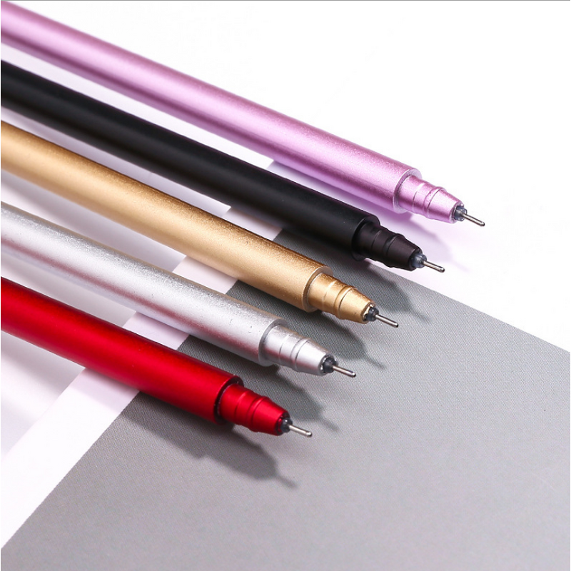 Gel Pen Manufacturer - School Office Writing Classy Microneedle Metal Quick-Dry