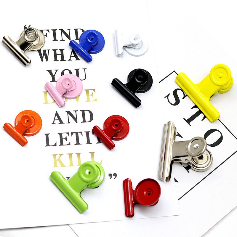Fridge Magnets Supplier - Heavy Duty Strong Magnetic Paper Clips Holder