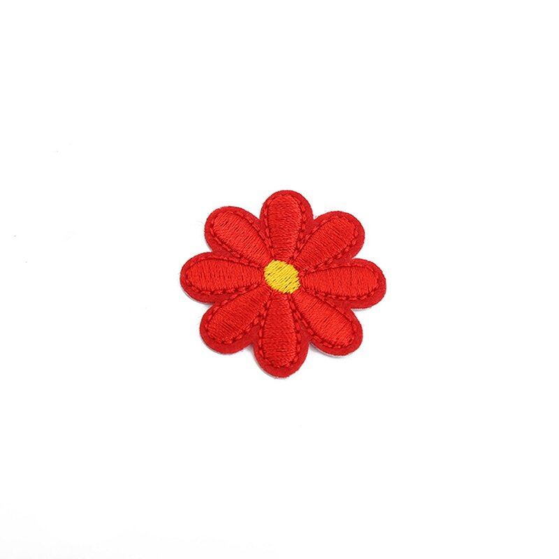 Embroidery Badge Patch Factory - Daisy Flower Bag Jacket Custom