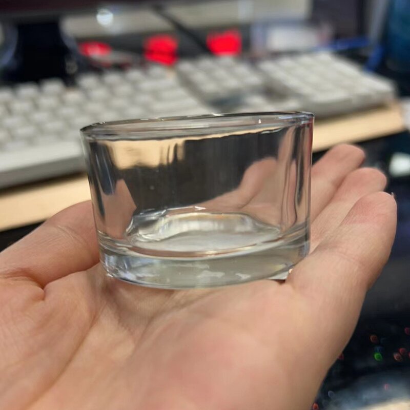 Glass Candle Holder Manufacturer - Luxury Empty Container for Candle Making