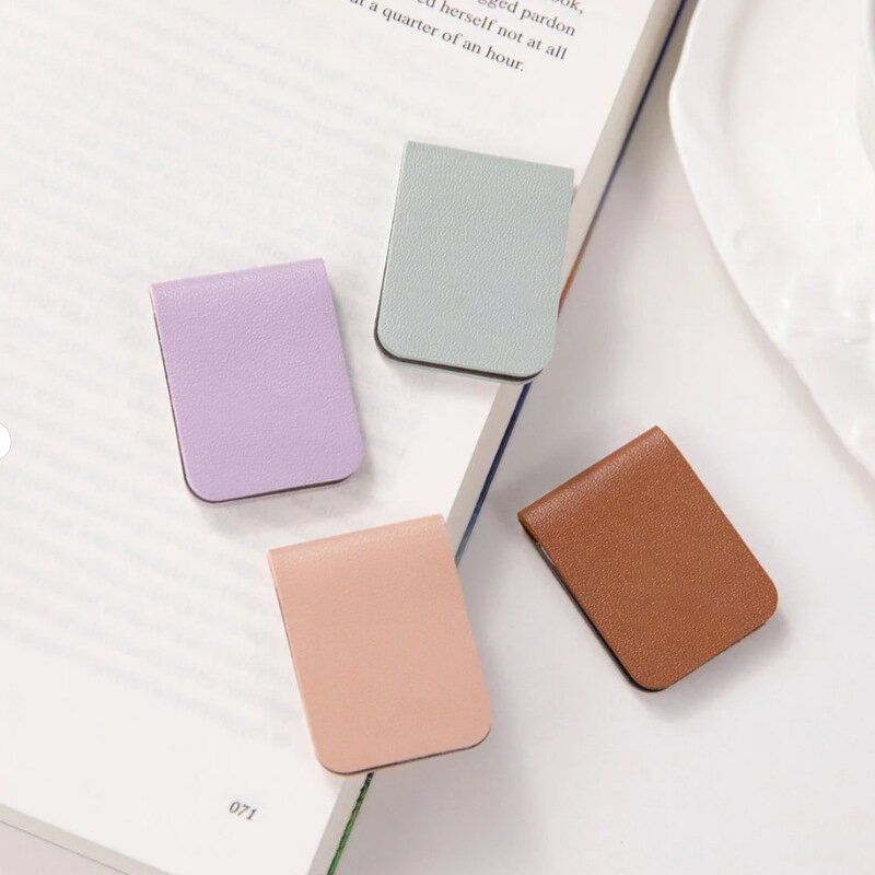 Bookmark Clip Manufacturer - Custom Logo Leather Magnetic Teacher Gifts