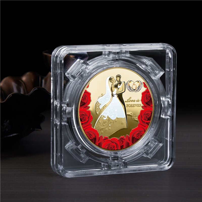 Commemorative Coins Factory - Valentine Day Gift Customized Metal Crafts