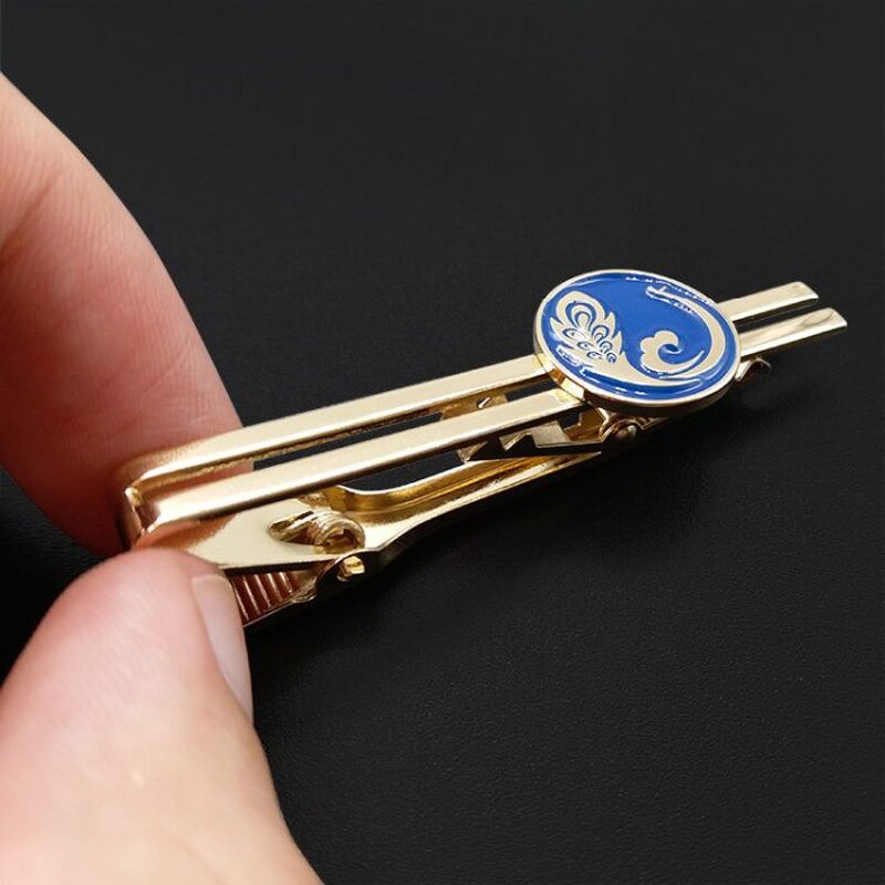 Tie Clips Cuff Links Supplier - Custom Gold-Plated Hard Soft Enamel Logo