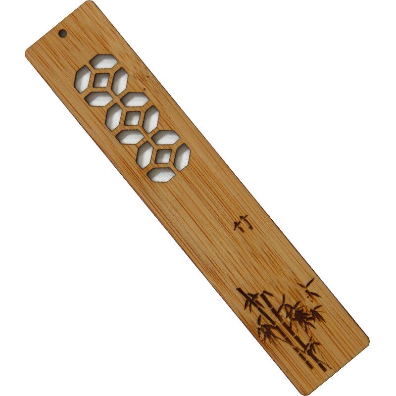 Wood Ruler Bookmarks Manufacturer - Custom Bamboo with Tassel