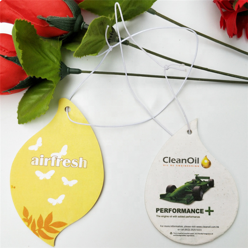 Air Freshener Supplier - Custom Sublimation Print Car Fragrant Hanging