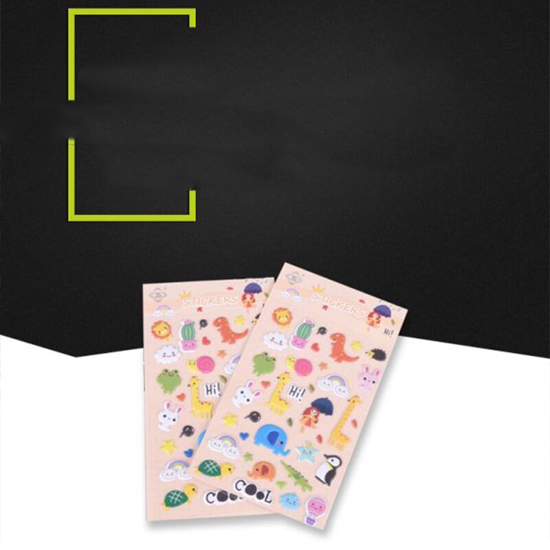 3D Sticker Manufacturer - Custom Puffy Animals Korean Cute Printed Decorative