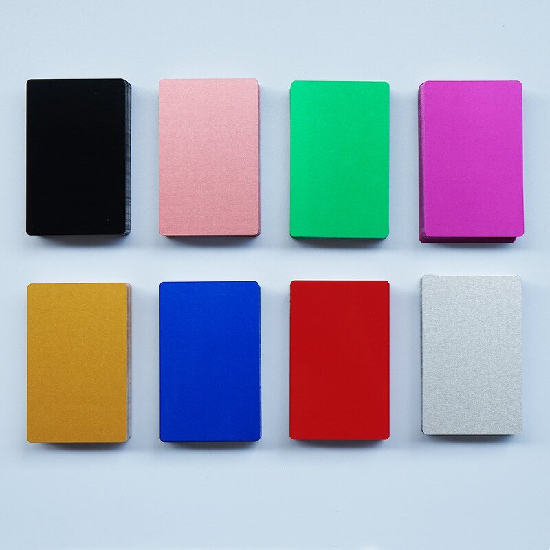 Business Card Blanks Supplier - Wholesale Metal Custom Anodized Aluminum DIY