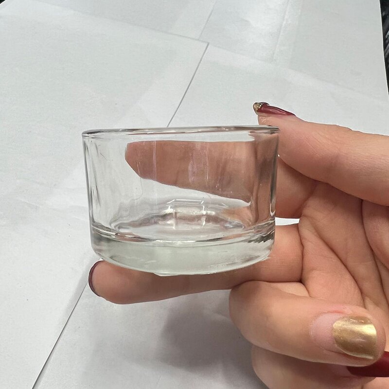 Glass Candle Holder Manufacturer - Luxury Empty Container for Candle Making