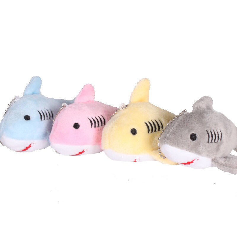 Plush Toy Keychain Supplier - Cute Mini Shark Doll Backpack Pendant Custom