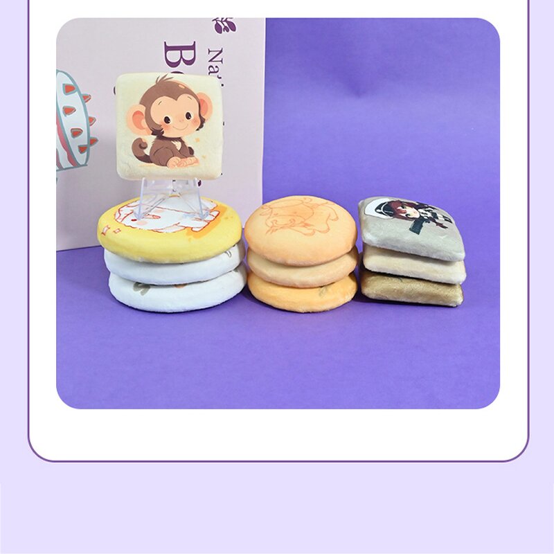 Button Pin Badges Factory - Custom Thick Soft Plush Foam Cartoon