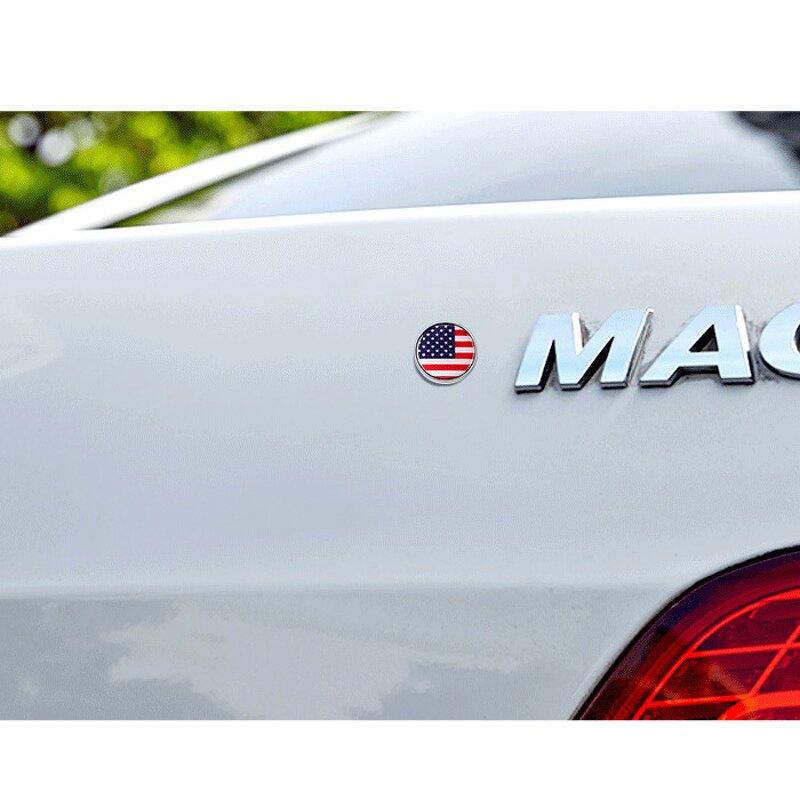 Car Emblem Sticker Manufacturer - Mini Round Motorcycle Custom Logo Metal