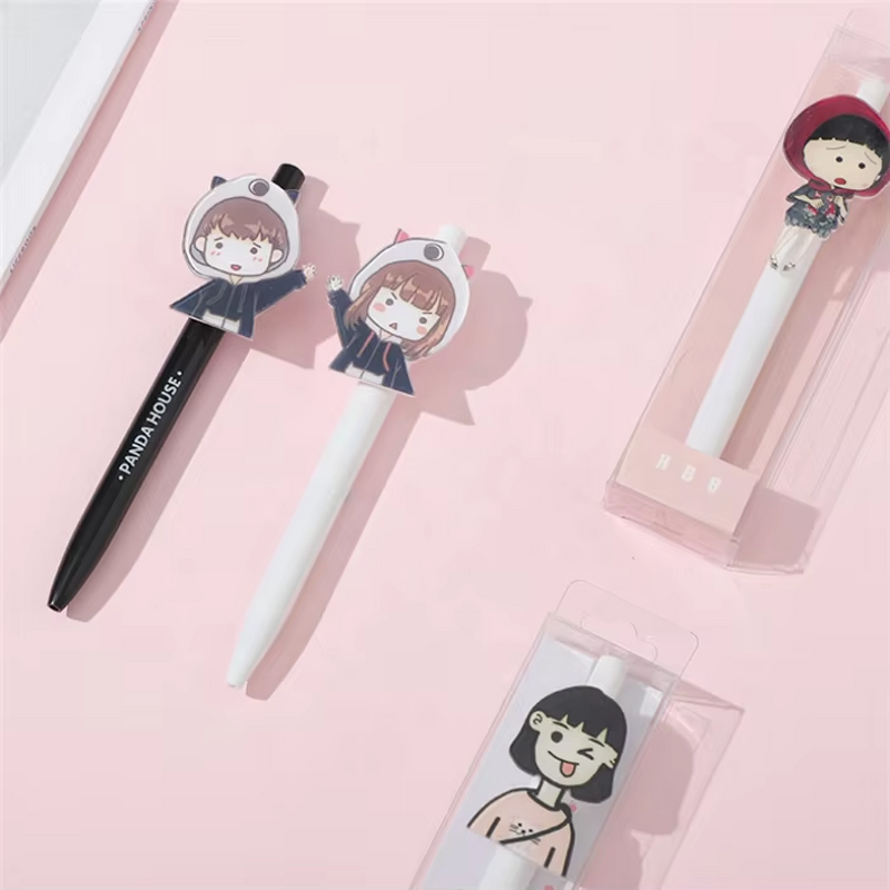 Gel Pen Supplier - Creative Macaron Colors Cute Plastic Acrylic Head