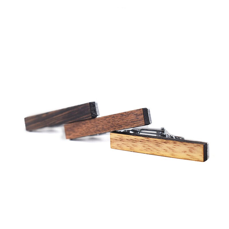 Tie Clip Manufacturer - Luxury Wedding Birthday Gift Wooden Mens Custom