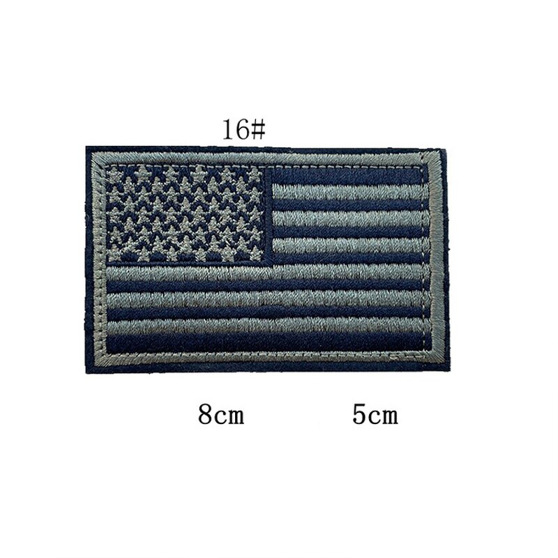 Patches Manufacturer - Designer Iron on USA Flag for Backpacks Caps