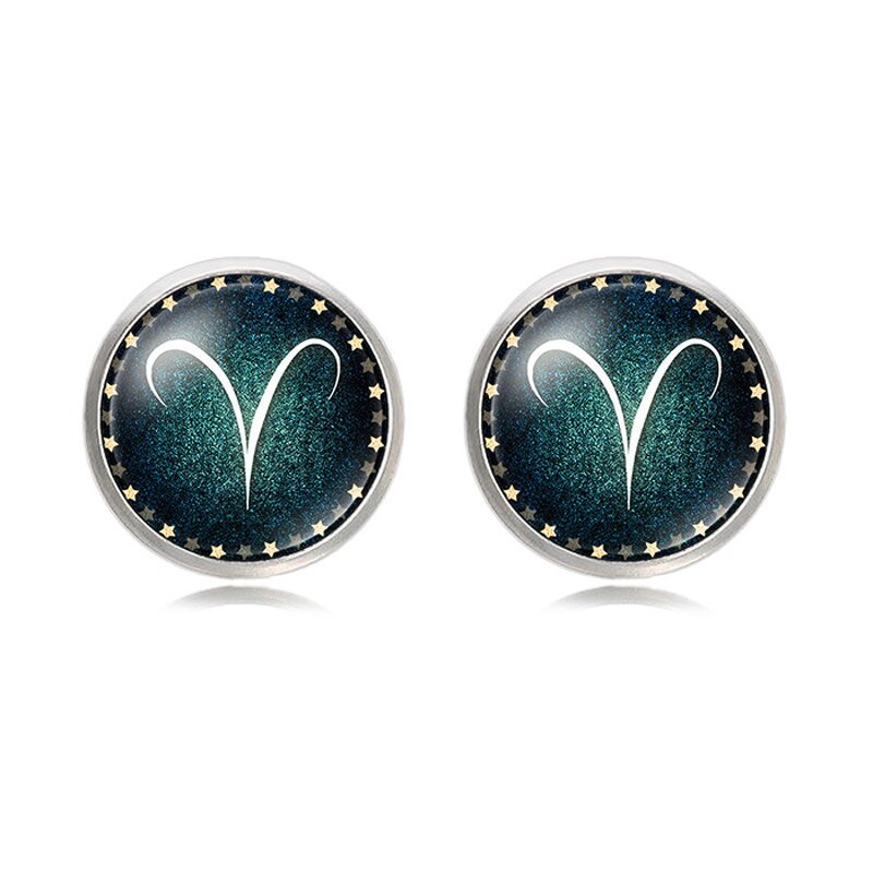 Cufflinks Manufacturer - Wholesale French Brass Zodiac Custom Printing