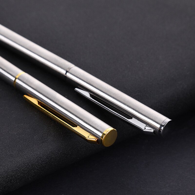 Ball Pen Supplier - Promotional Slim Metal Office School Supplies Custom