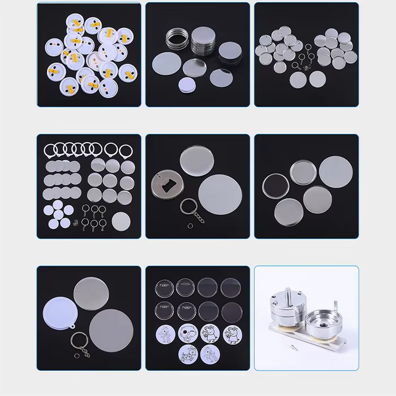 Tin Badge Factory - Modern Holography Reflective Anime Character Graphic