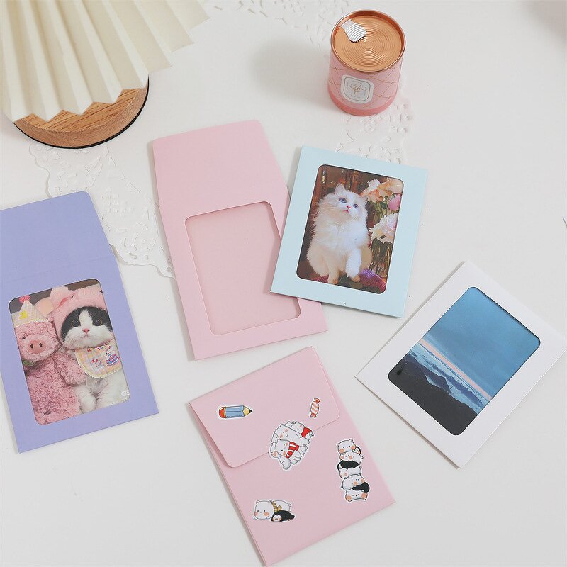 Paper Bag Supplier - Custom 3x4 Inch Full Face Window Envelopes