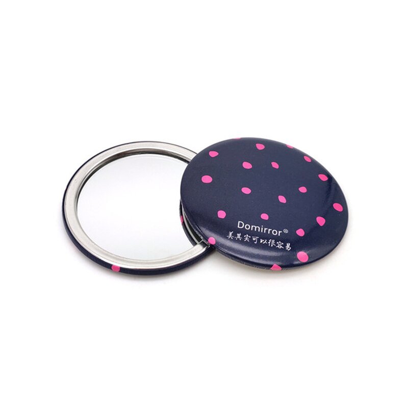 Mirror Keychain Supplier - Advertising Gift Small Round Tin for Purse Crafting