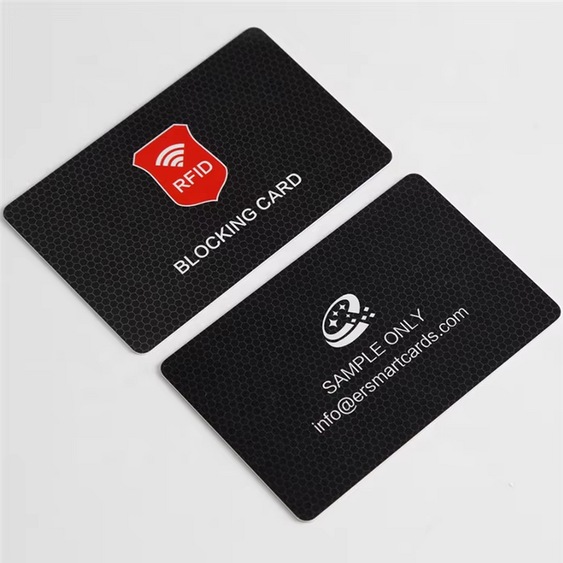 PVC Card Supplier - Cheap High Quality Custom Plastic NFC Shield Protector