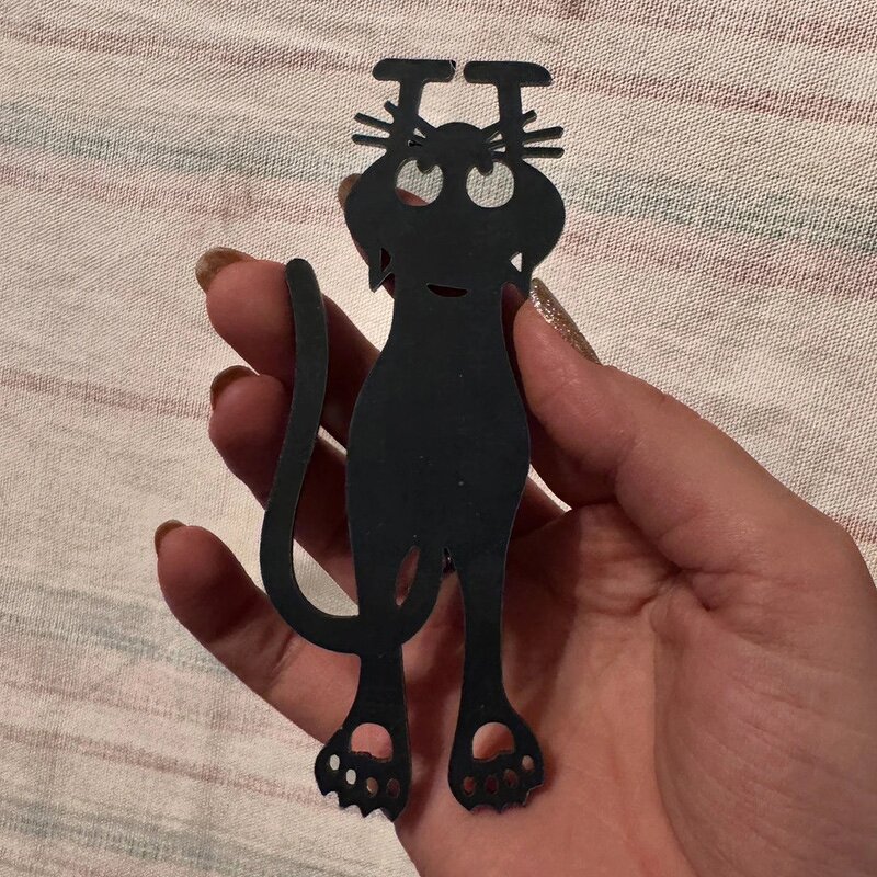 Bookmarks Factory - Cute 3D Cartoon Cat Custom Acrylic Office School Gift