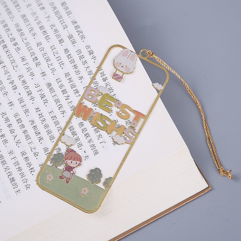 Metal Book Marks Factory - Promotional Gift 3D Animal Enamel Ruler Bookmark