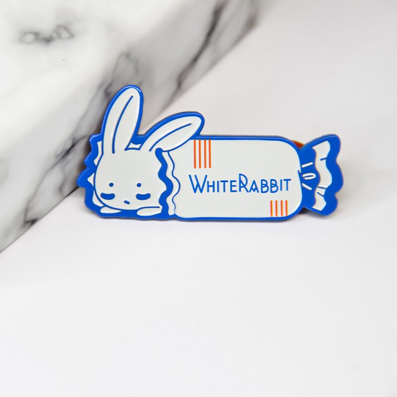 Pins Manufacturer - Free Design Custom Rabbit Dyed Metal Soft Enamel