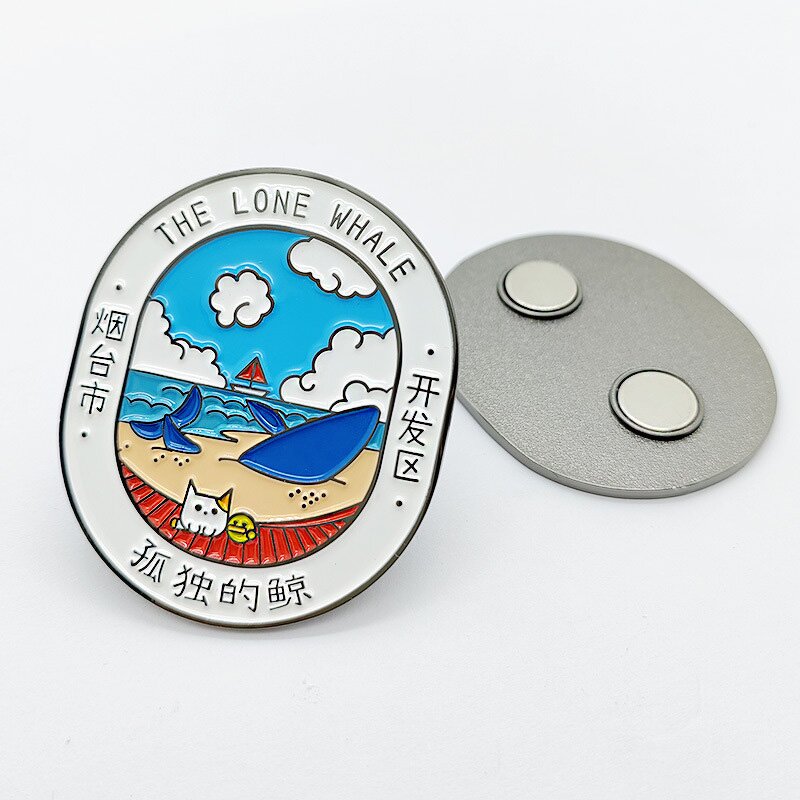 Fridge Magnet Manufacturer - Custom Soft Enamel City Travel Souvenir Gift