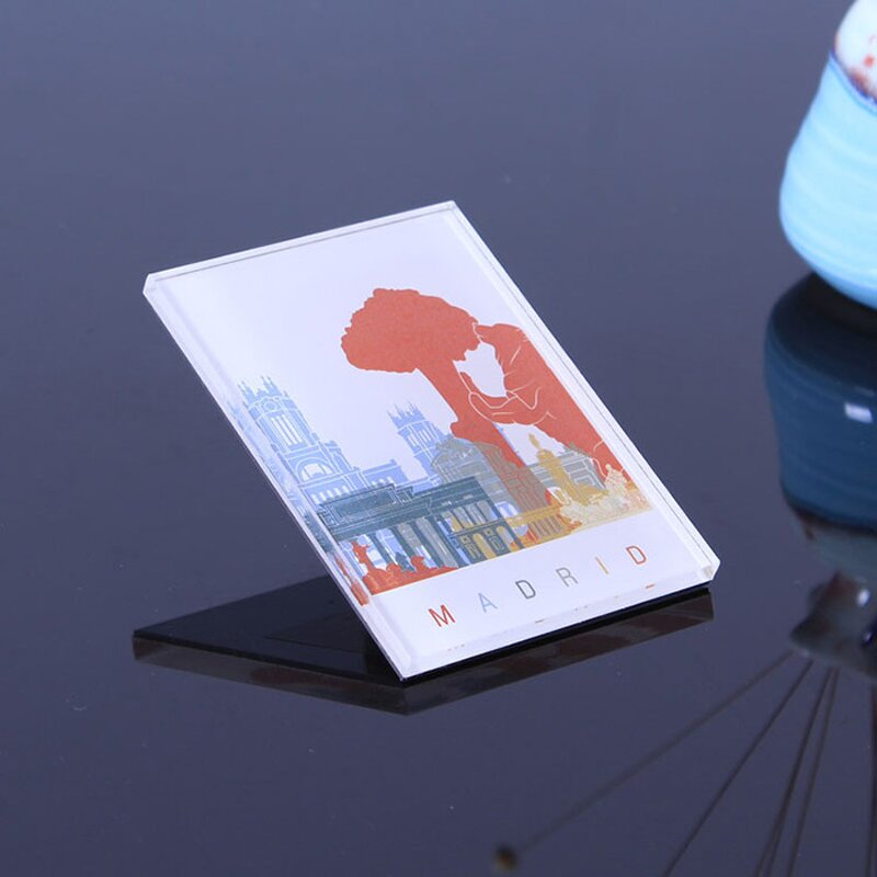 Refrigerator Magnets Manufacturer - Custom Printed Photo Acrylic Fridge Magnet