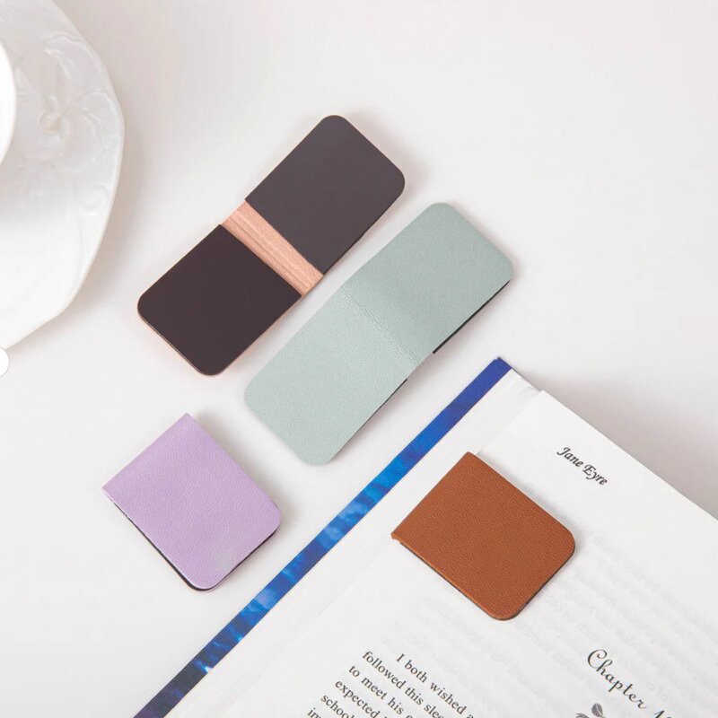 Bookmark Clip Manufacturer - Custom Logo Leather Magnetic Teacher Gifts