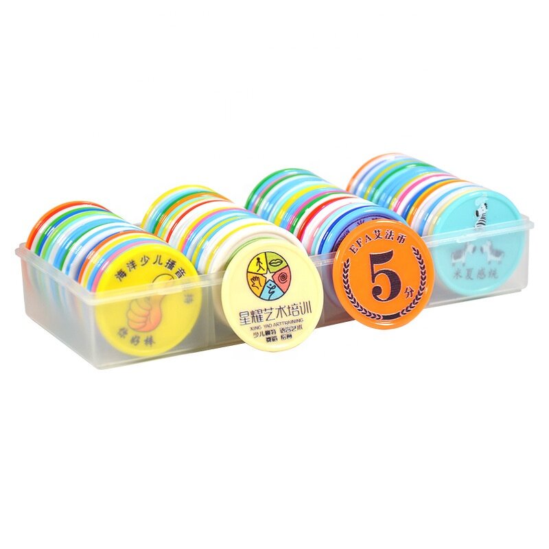 Game Token Coin Factory - Wholesale 37mm Custom Printed Double Sides Plastic