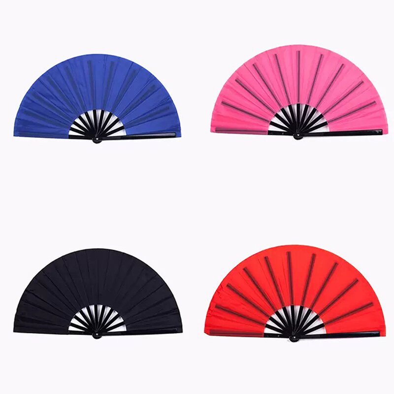 Hand Fans Supplier - Wholesale Custom Colorful Plastic Fabric Tai Chi