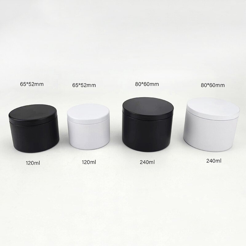 Metal Tin Box Supplier - Wholesale 240ML Empty Round Candle Packaging