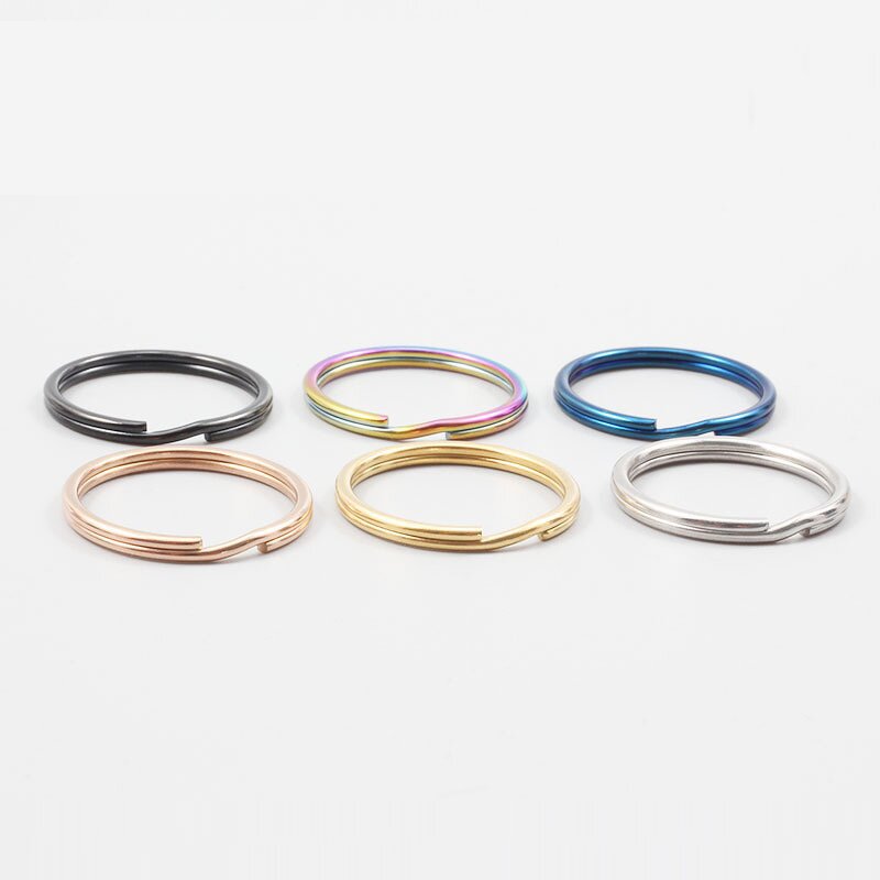 Split Key Rings Supplier - 25mm Stainless Steel Round 1 Inch Metal