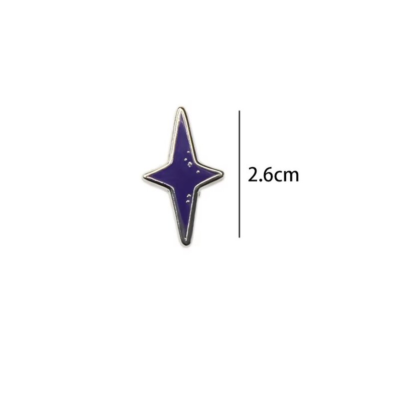 Pin Factory - Custom Hard Enamel Temperature Color Changing Star