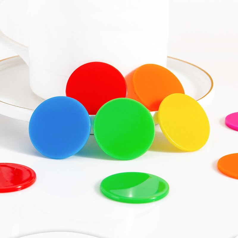Blank Coins Supplier - Wholesale 25mm Small Plastic Game Token Poker Chips