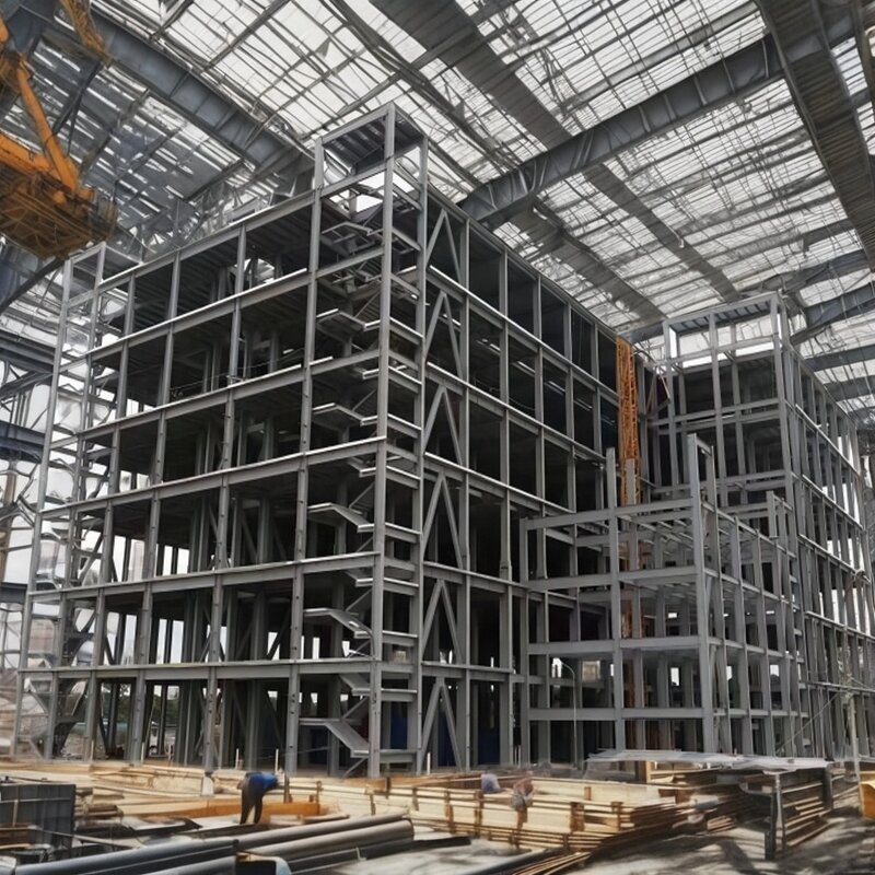 Direct Factory Steel Structure Manufacturer - OEM/ODM Industrial Design Prefab Steel Frame Warehouse