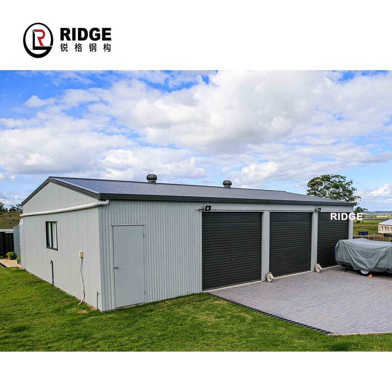 Prefab Warehouse Factory - OEM/ODM Steel Structure Building Metal Frame Fast Install Sheds