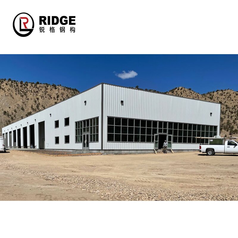 Steel Structure Warehouse Manufacturer - OEM/ODM Portal Frame Single Slope Two Story Concrete