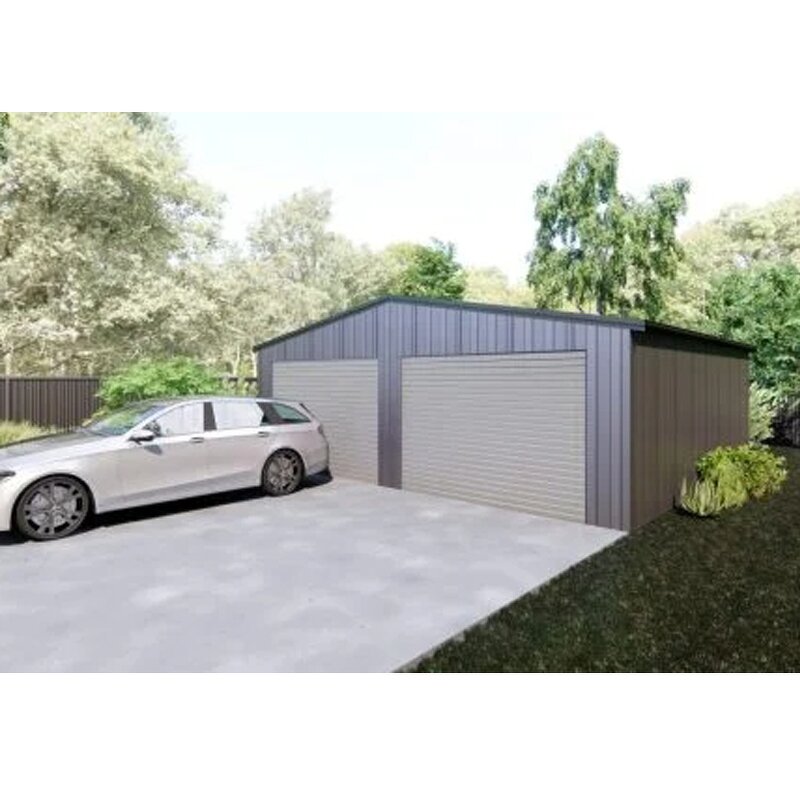 Prefab Homes Manufacturer - OEM/ODM Steel Color Sheet Q235 Prefabricated Garages Building Kits