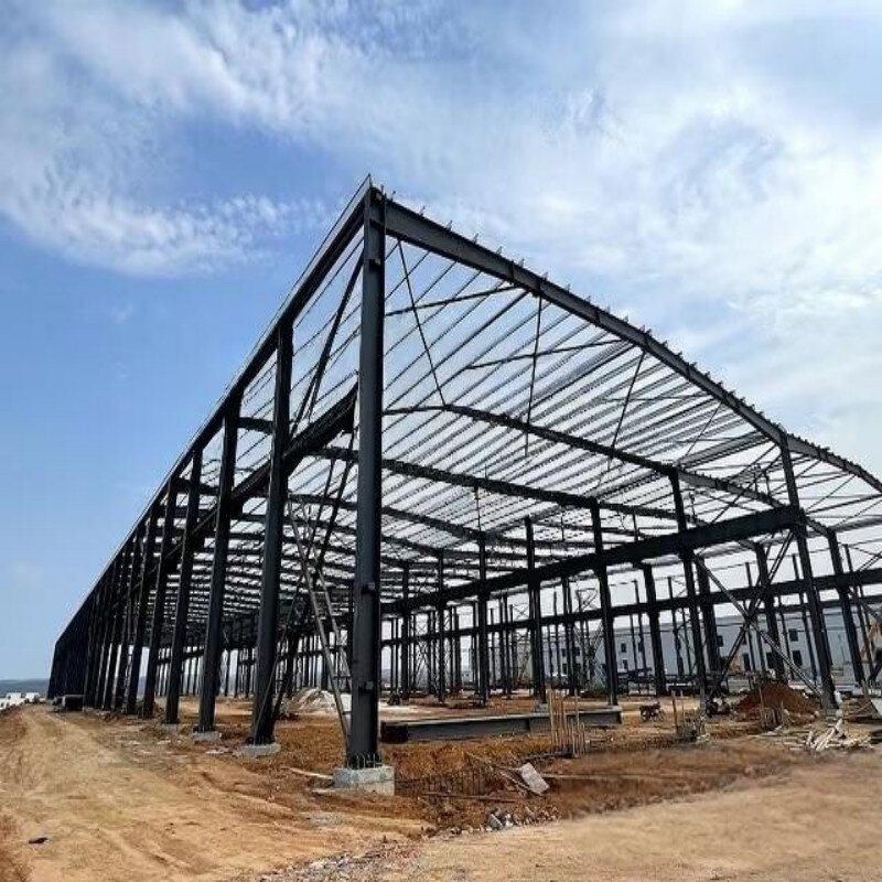 Lightweight Steel Frame Factory - OEM/ODM Clear Span Warehouse Office Metal Building Kits for